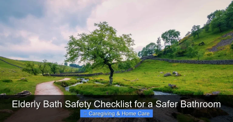 Elderly Bath Safety Checklist for a Safer Bathroom