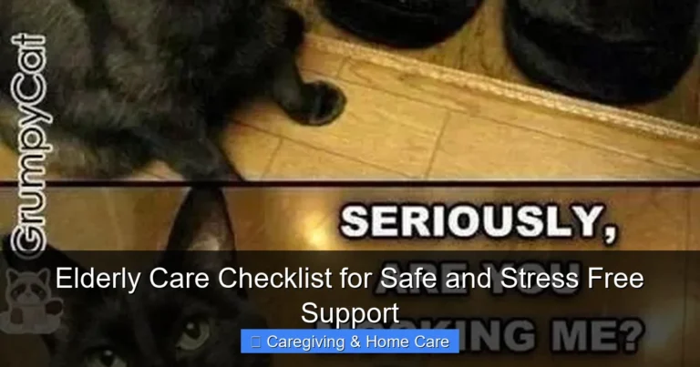 Elderly Care Checklist for Safe and Stress Free Support
