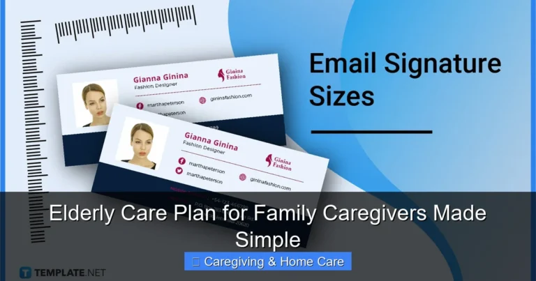 Elderly Care Plan for Family Caregivers Made Simple
