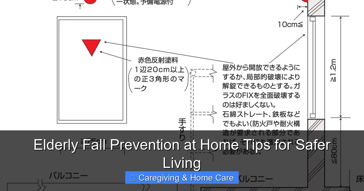 Elderly Fall Prevention at Home Tips for Safer Living