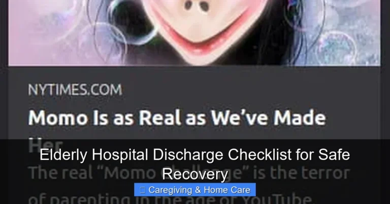 Elderly Hospital Discharge Checklist for Safe Recovery