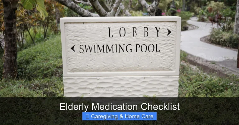 Elderly Medication Checklist