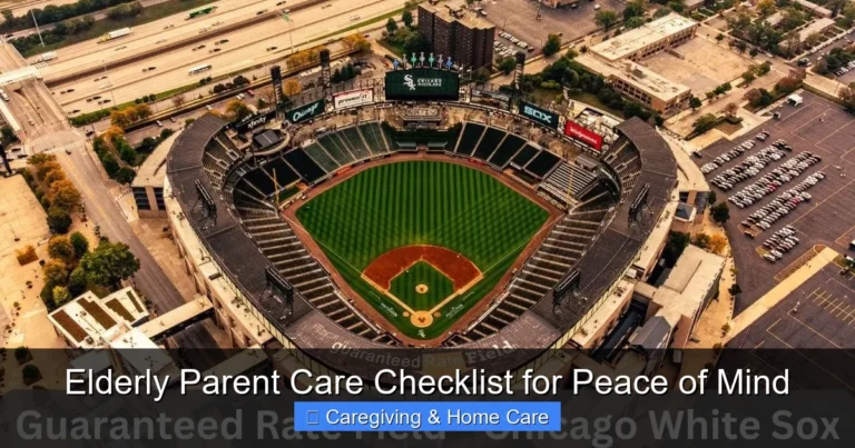 Elderly Parent Care Checklist for Peace of Mind