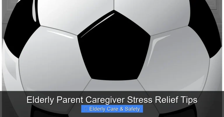 Elderly Parent Caregiver Stress Relief Tips