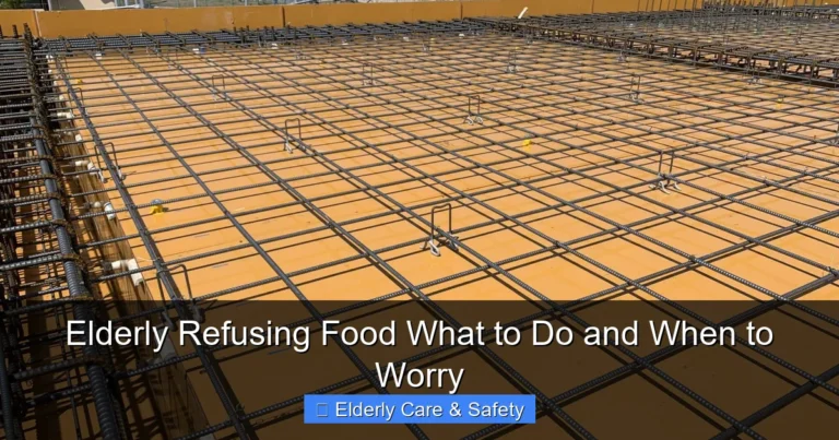 Elderly Refusing Food What to Do and When to Worry