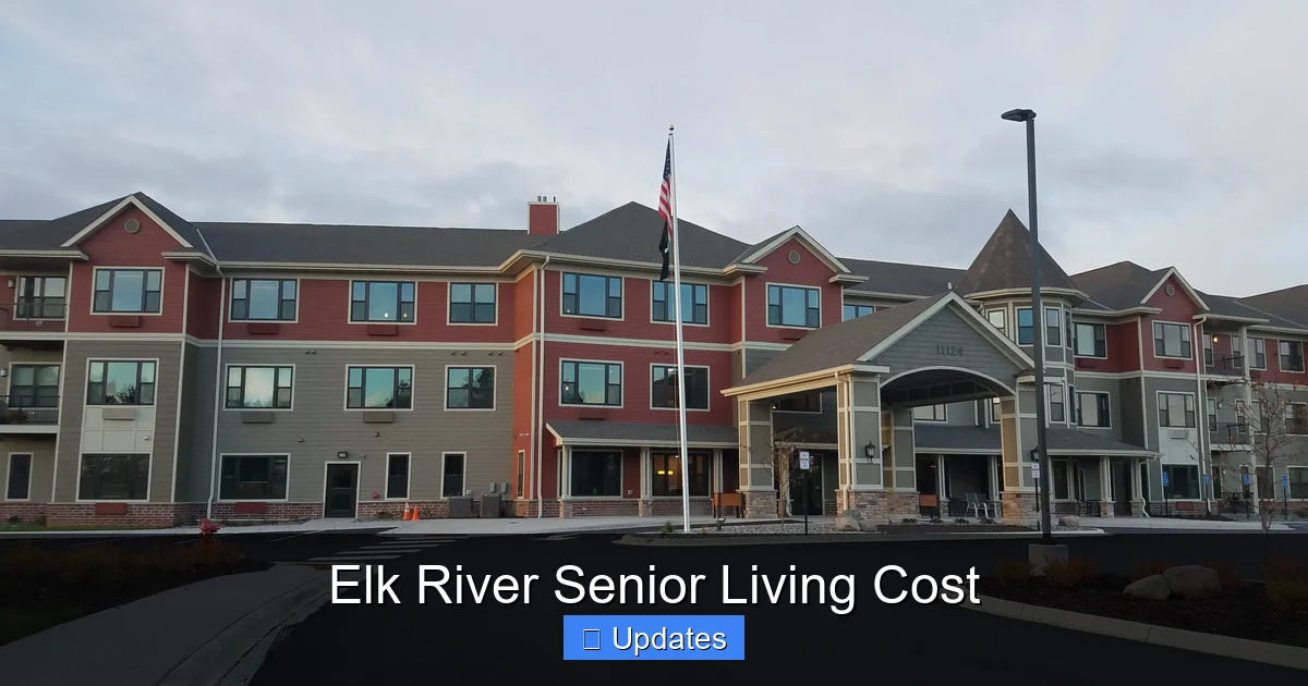 Elk River Senior Living Cost