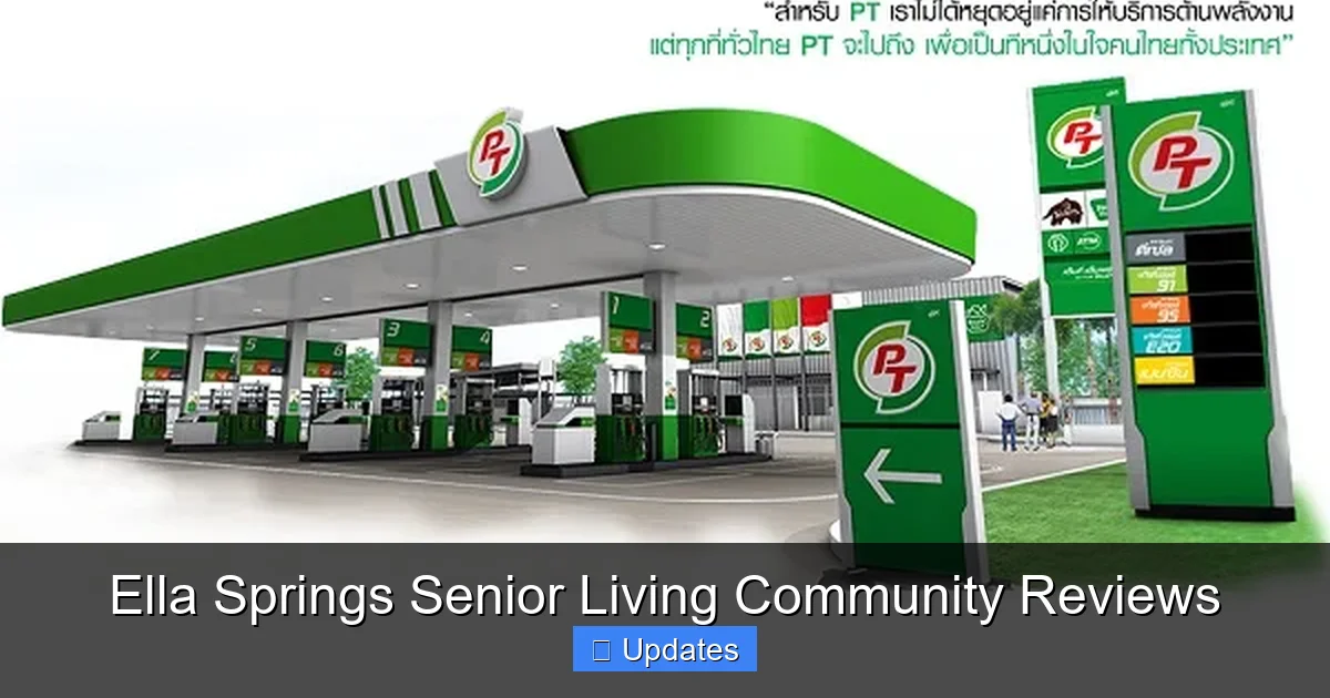 Ella Springs Senior Living Community Reviews