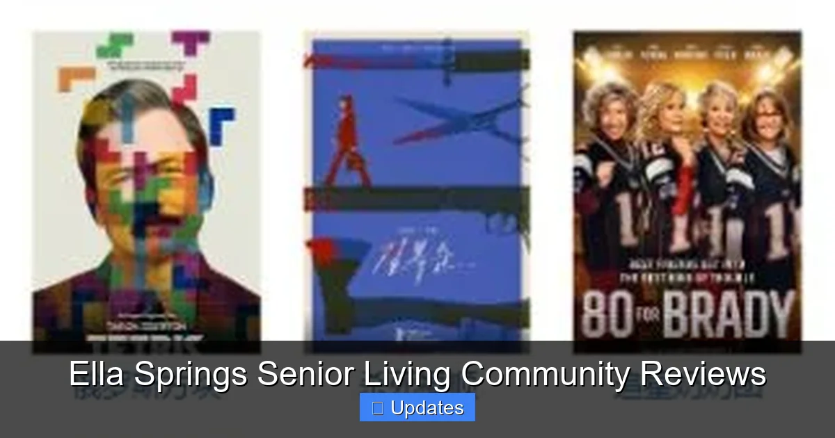 Ella Springs Senior Living Community Reviews