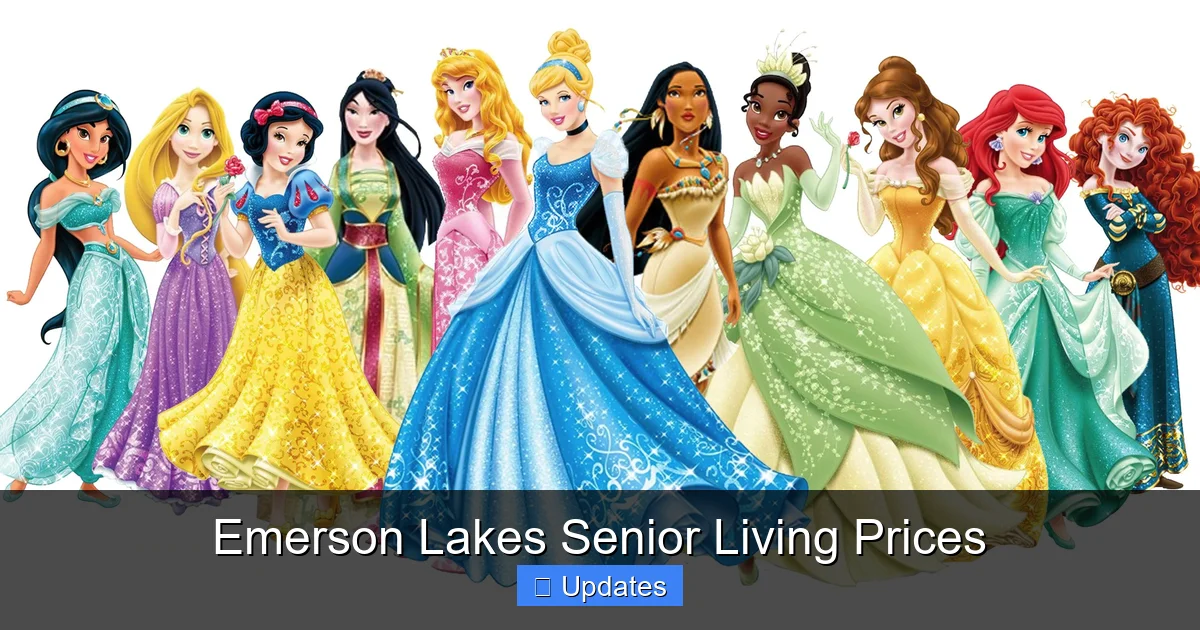 Emerson Lakes Senior Living Prices