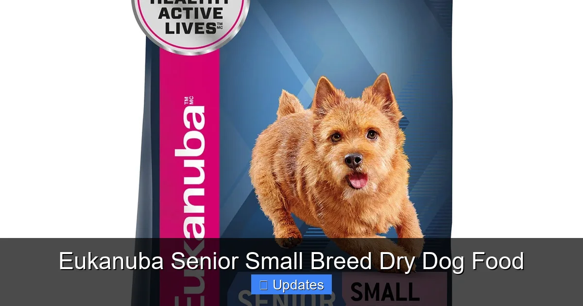 Eukanuba Senior Small Breed Dry Dog Food