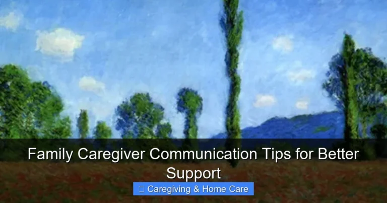 Family Caregiver Communication Tips for Better Support
