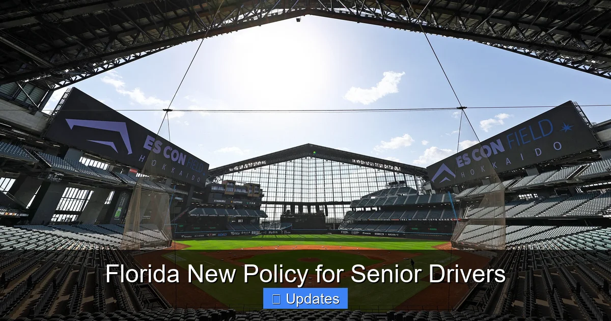 Florida New Policy for Senior Drivers