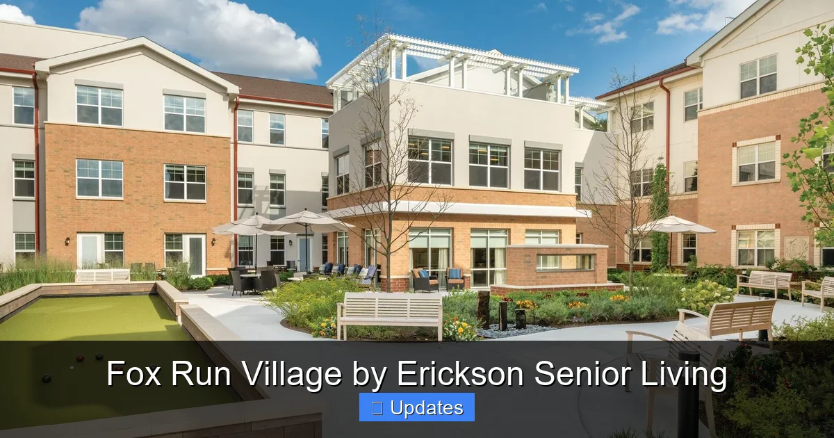 Fox Run Village by Erickson Senior Living