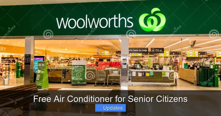 Free Air Conditioner for Senior Citizens