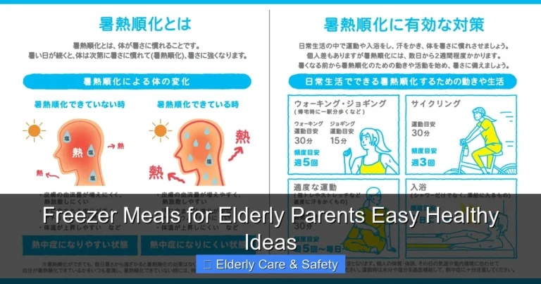 Freezer Meals for Elderly Parents Easy Healthy Ideas