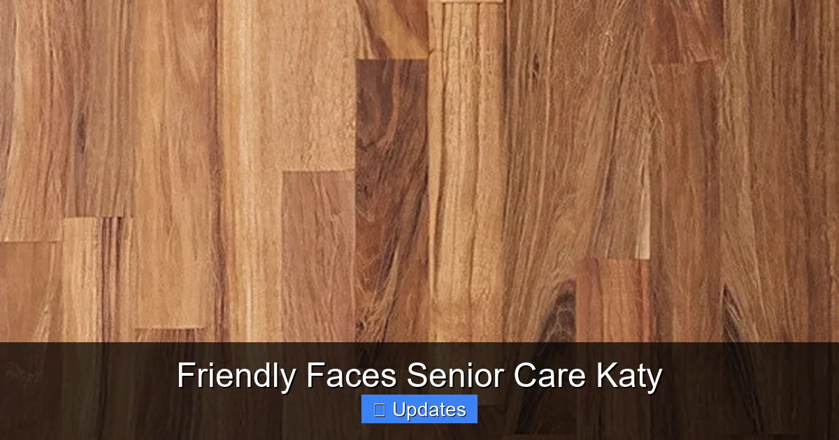 Friendly Faces Senior Care Katy