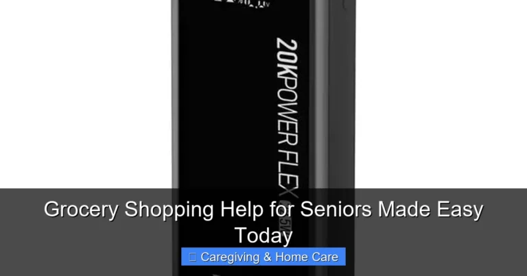 Grocery Shopping Help for Seniors Made Easy Today