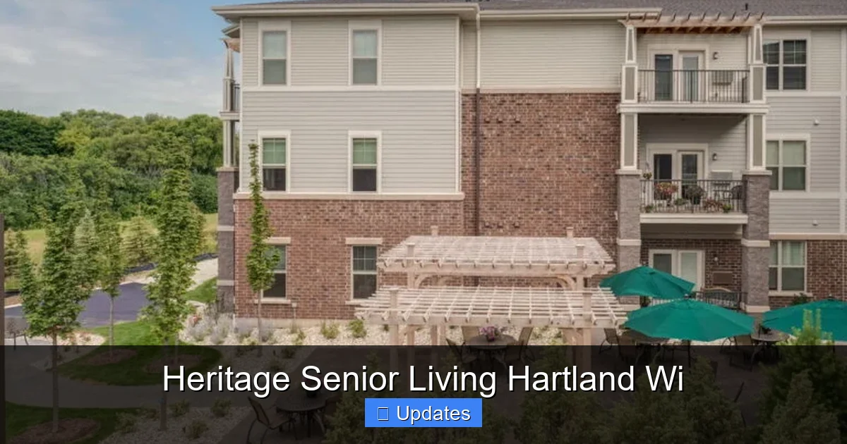 Heritage Senior Living Hartland Wi