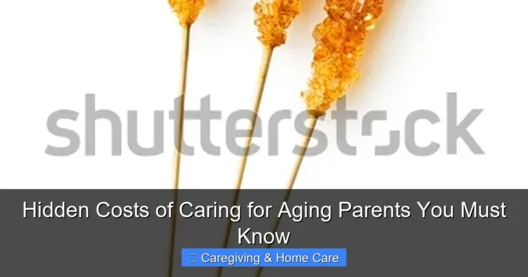 Hidden Costs of Caring for Aging Parents You Must Know