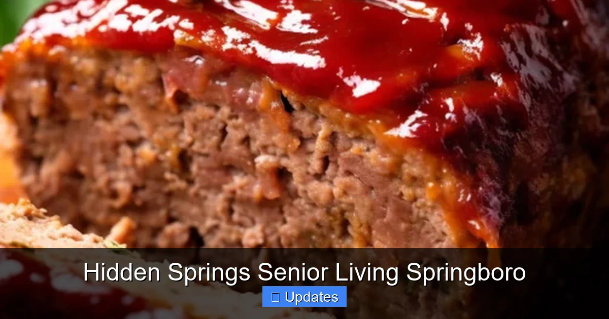 Hidden Springs Senior Living Springboro