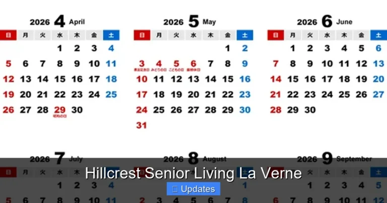 Hillcrest Senior Living La Verne
