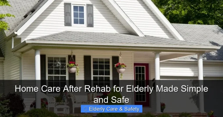 Home Care After Rehab for Elderly Made Simple and Safe