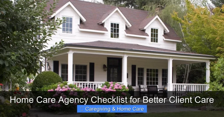 Home Care Agency Checklist for Better Client Care