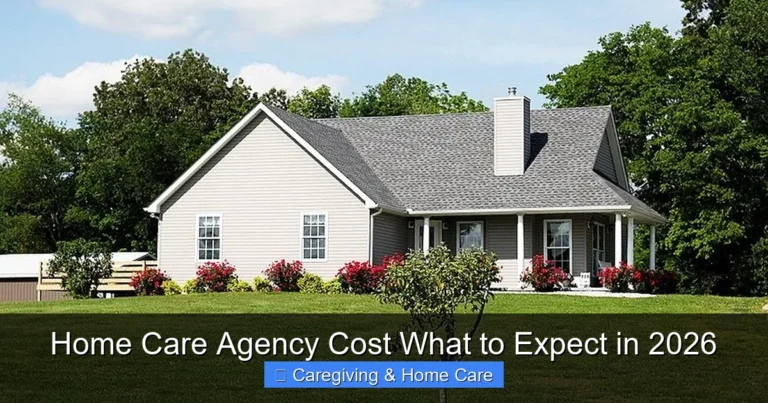 Home Care Agency Cost What to Expect in 2026