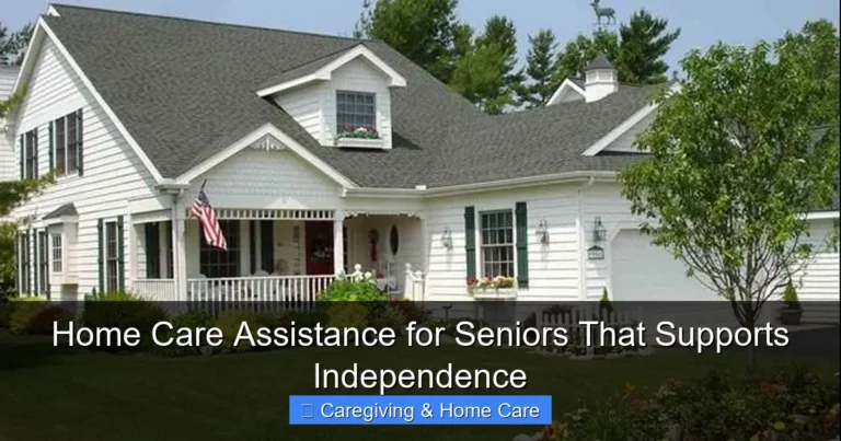 Home Care Assistance for Seniors That Supports Independence