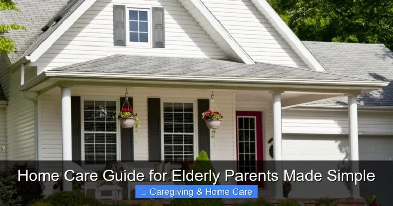Home Care Guide for Elderly Parents Made Simple
