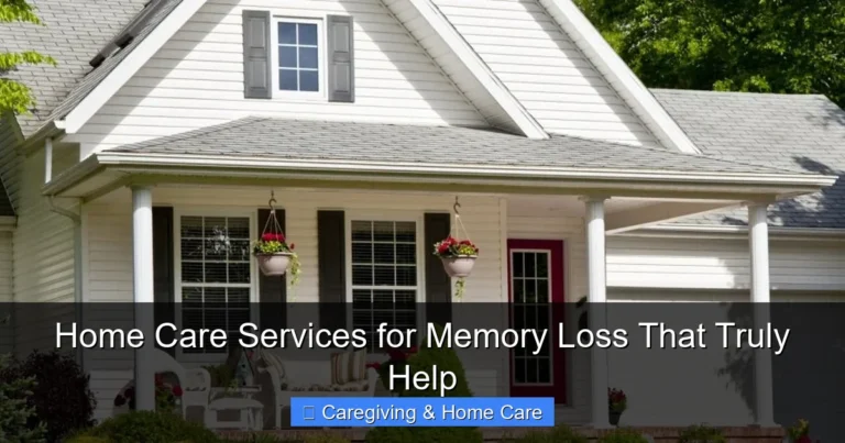 Home Care Services for Memory Loss That Truly Help