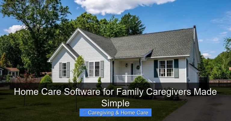 Home Care Software for Family Caregivers Made Simple
