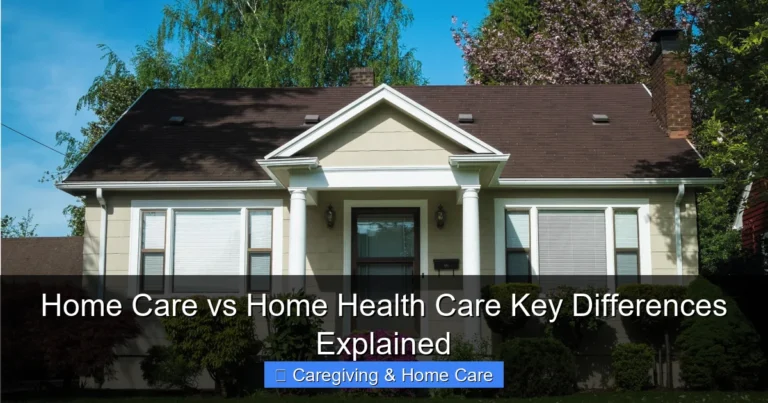 Home Care vs Home Health Care Key Differences Explained