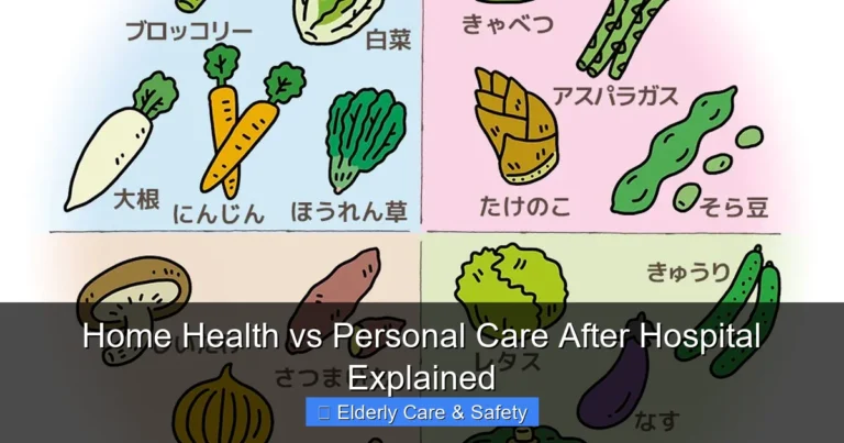 Home Health vs Personal Care After Hospital Explained