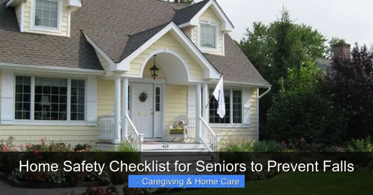 Home Safety Checklist for Seniors to Prevent Falls