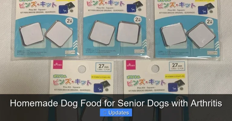 Homemade Dog Food for Senior Dogs with Arthritis