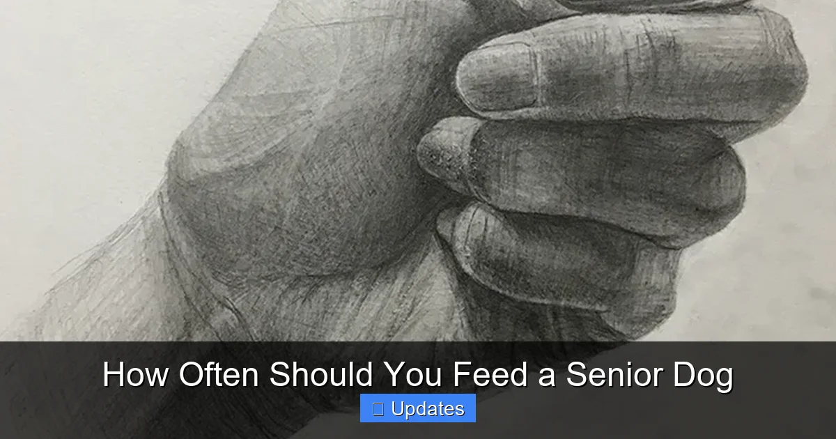 How Often Should You Feed a Senior Dog