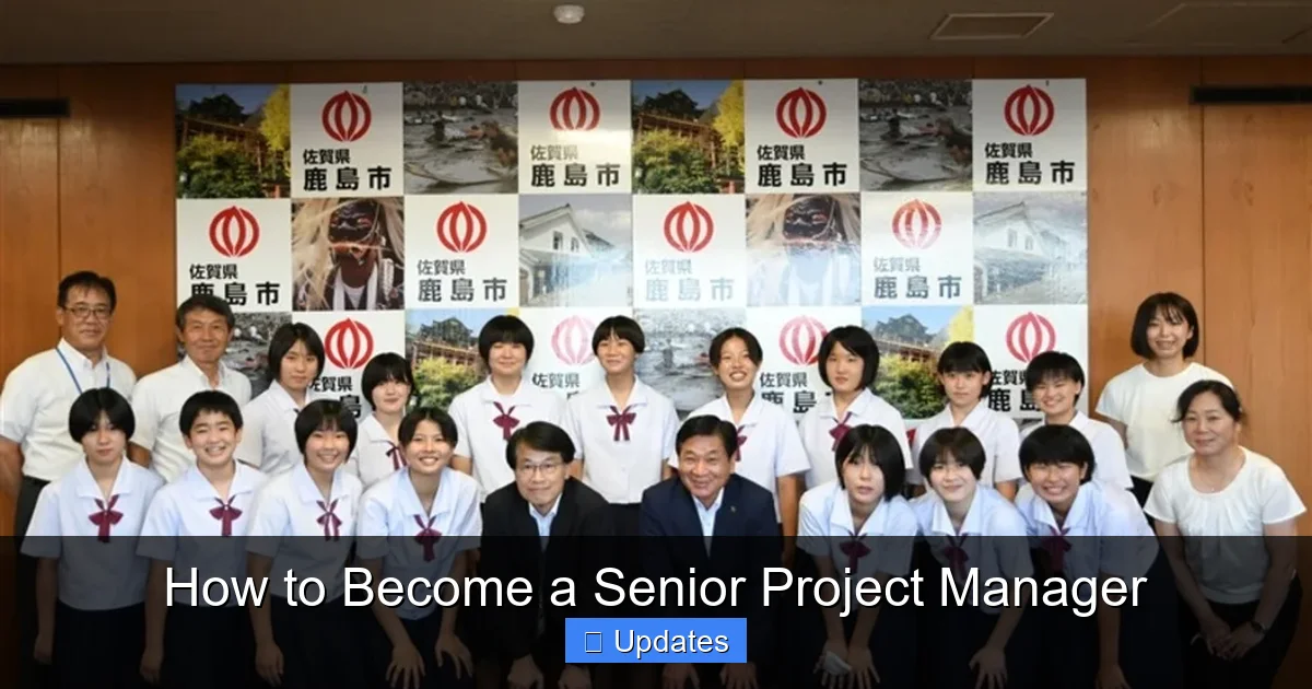 How to Become a Senior Project Manager