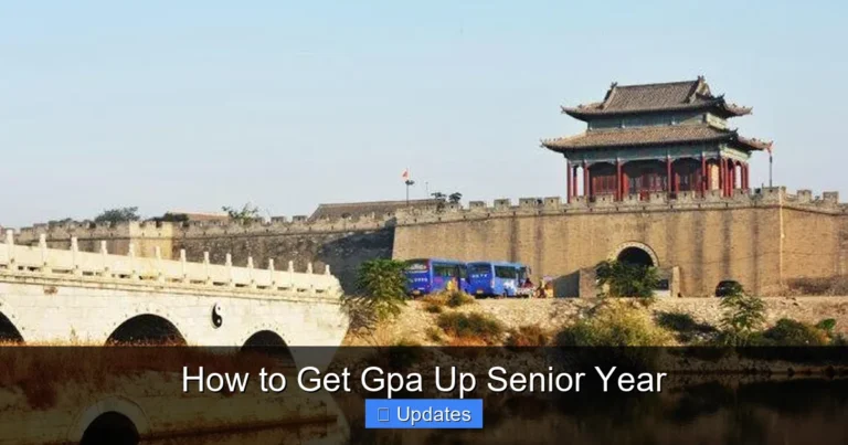 How to Get Gpa Up Senior Year
