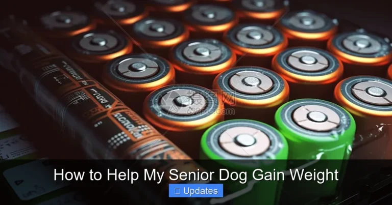How to Help My Senior Dog Gain Weight
