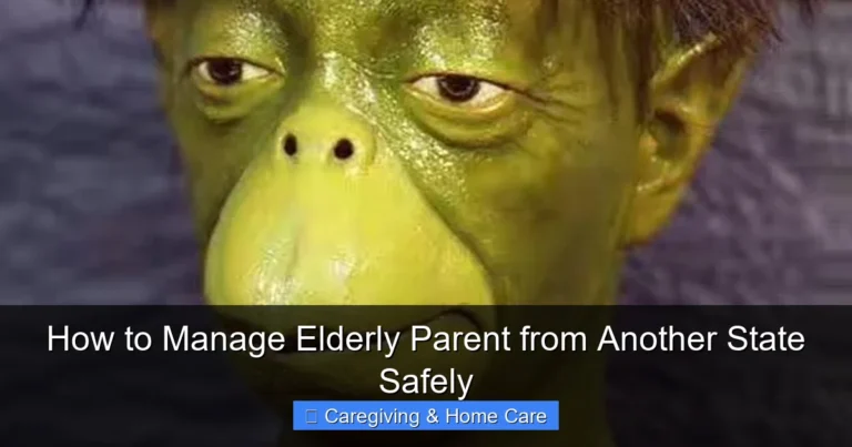 How to Manage Elderly Parent from Another State Safely