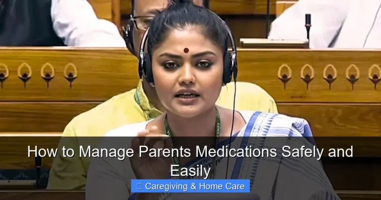 How to Manage Parents Medications Safely and Easily