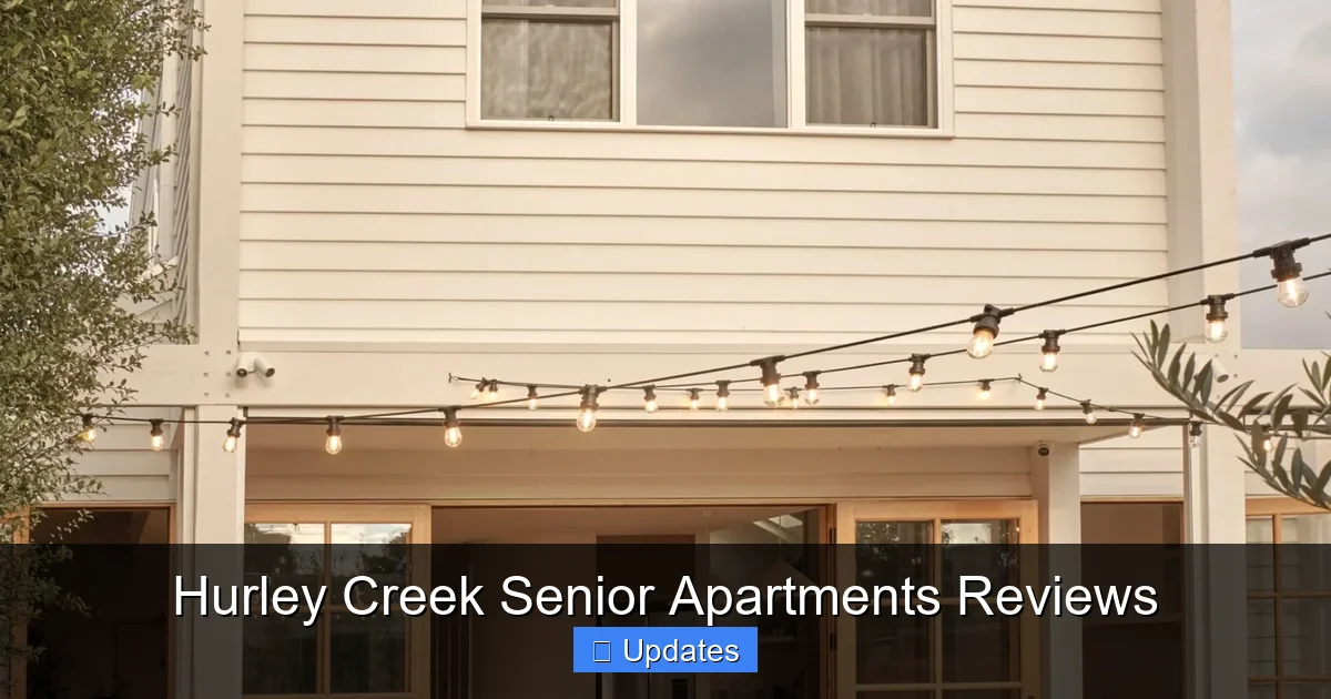 Hurley Creek Senior Apartments Reviews
