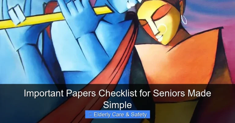 Important Papers Checklist for Seniors Made Simple