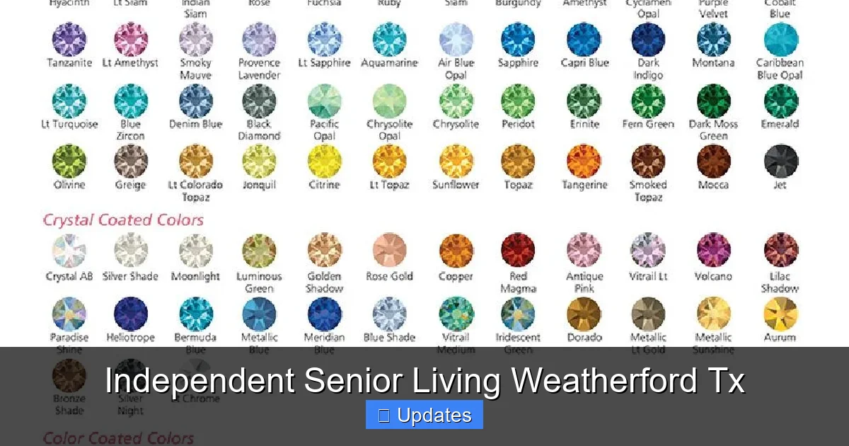Independent Senior Living Weatherford Tx