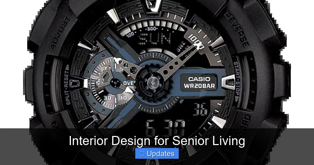 Interior Design for Senior Living