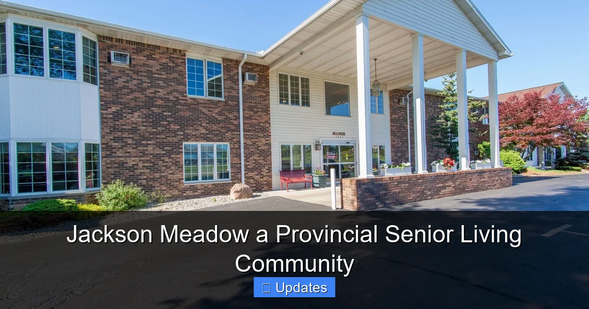 Jackson Meadow a Provincial Senior Living Community