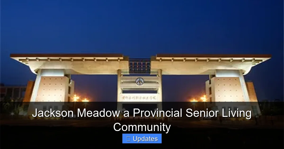 Jackson Meadow a Provincial Senior Living Community