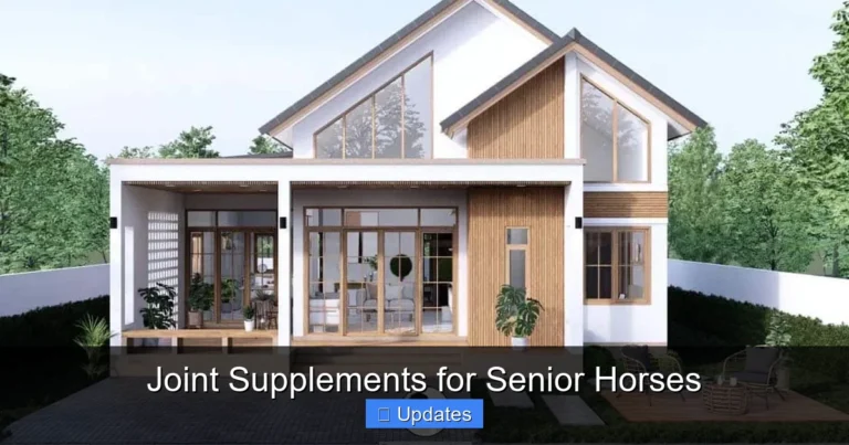 Joint Supplements for Senior Horses