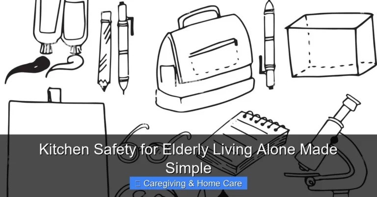 Kitchen Safety for Elderly Living Alone Made Simple